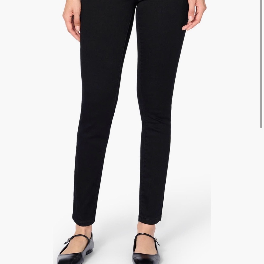 WARP & WEFT Black Slim Fit Skinny Pants